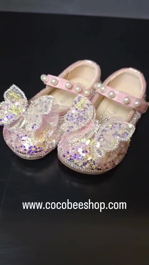cocobee-Glitter Butterfly Princess Shoes – moment