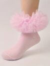 cocobee-Princess Tulle Ruffle Socks