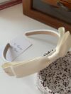 cocobee-Ivory Grace Bow Headband