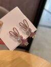 cocobee-2pcs Elegant Bunny Alloy Hair Clips
