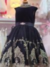 cocobee-Princess Noire Royal Velvet Dress1