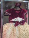 cocobee-Princess Ruby’s Velvet & Tulle Burgundy Bow Party Dress2