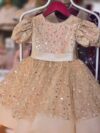 Gold Tutu Party Dress
