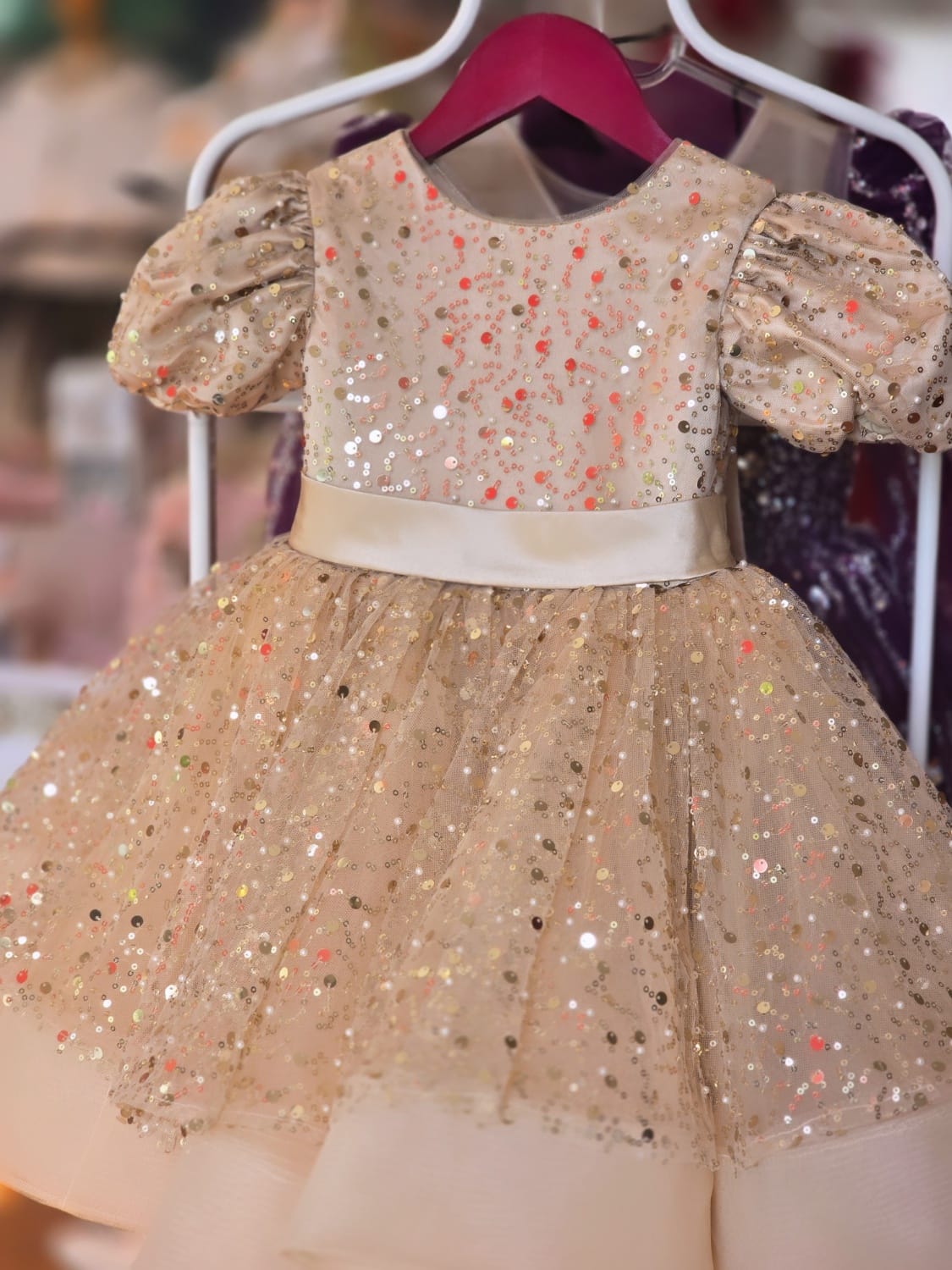 slim fit dress slacks Gold Tutu Skirt & Legging – MILKBARN main image 0