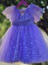 Purple fairy Girls Dress 1