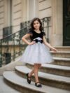 Black and White Tutu dress For girls
