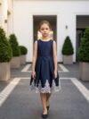 Navy Royal Blue Party Dress